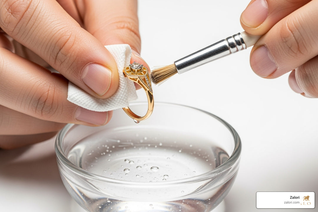 How to Clean Gold Jewelry, Even if You've Never Tried it Before