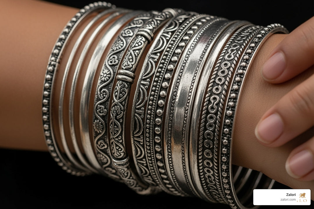 Women's Oxidized Bangles: Find Your Perfect Stack