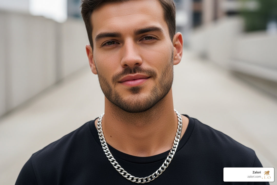 Chain Reaction: Discovering the Best Men's Silver Chains Online