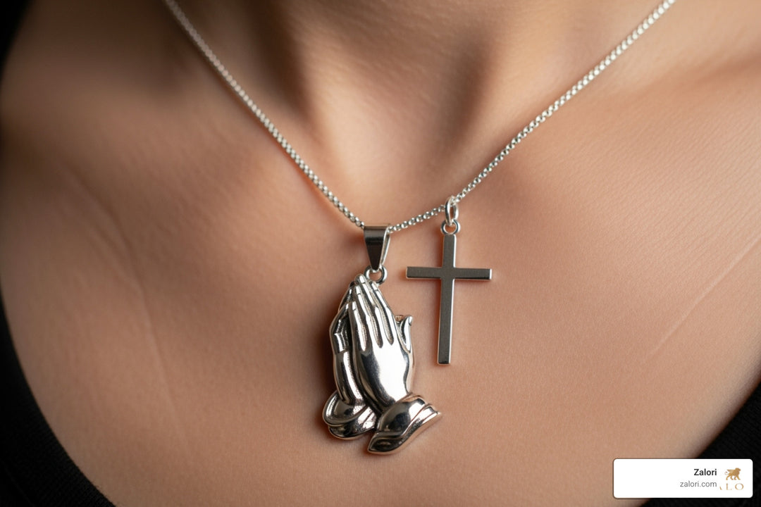 The Sacred & The Stylish: Exploring Praying Hands Necklaces