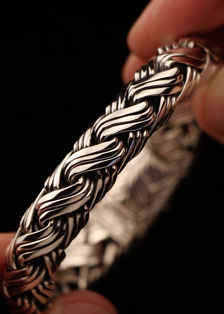 The Titan - Heavy Bali Silver 2.0 Bracelet