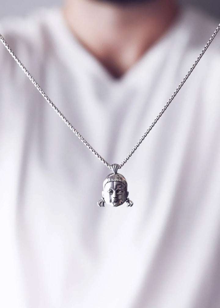 Squid game Silver Pendant