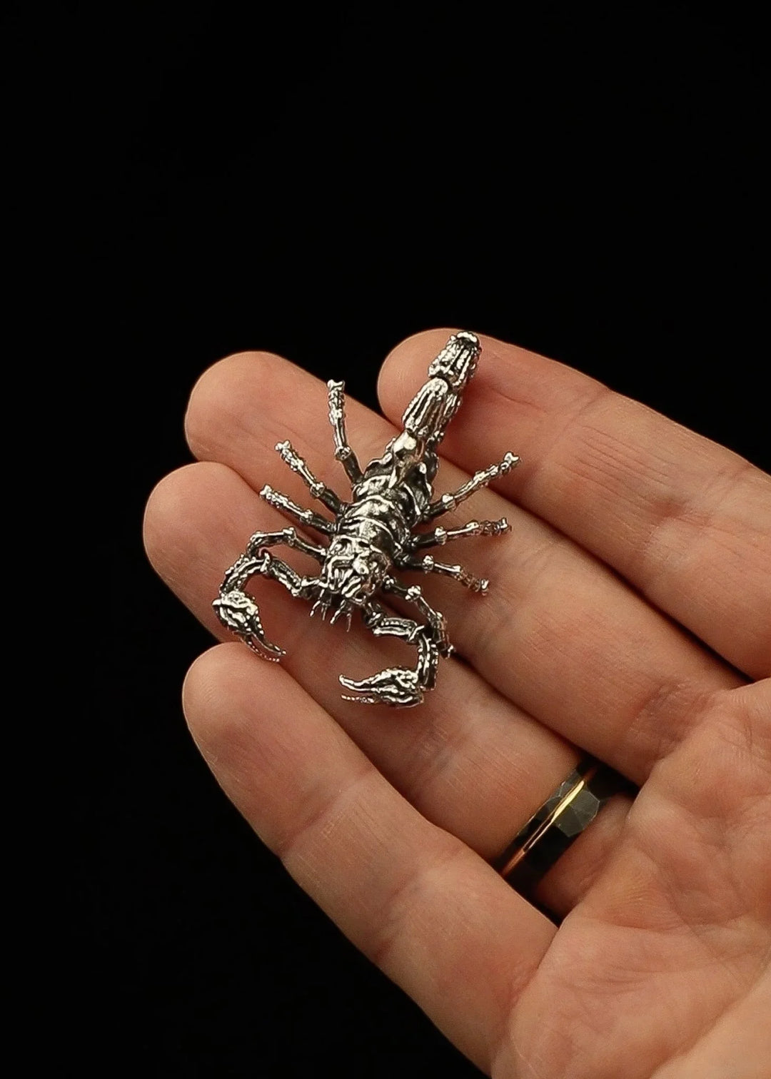 Scorpion Silver Pendant