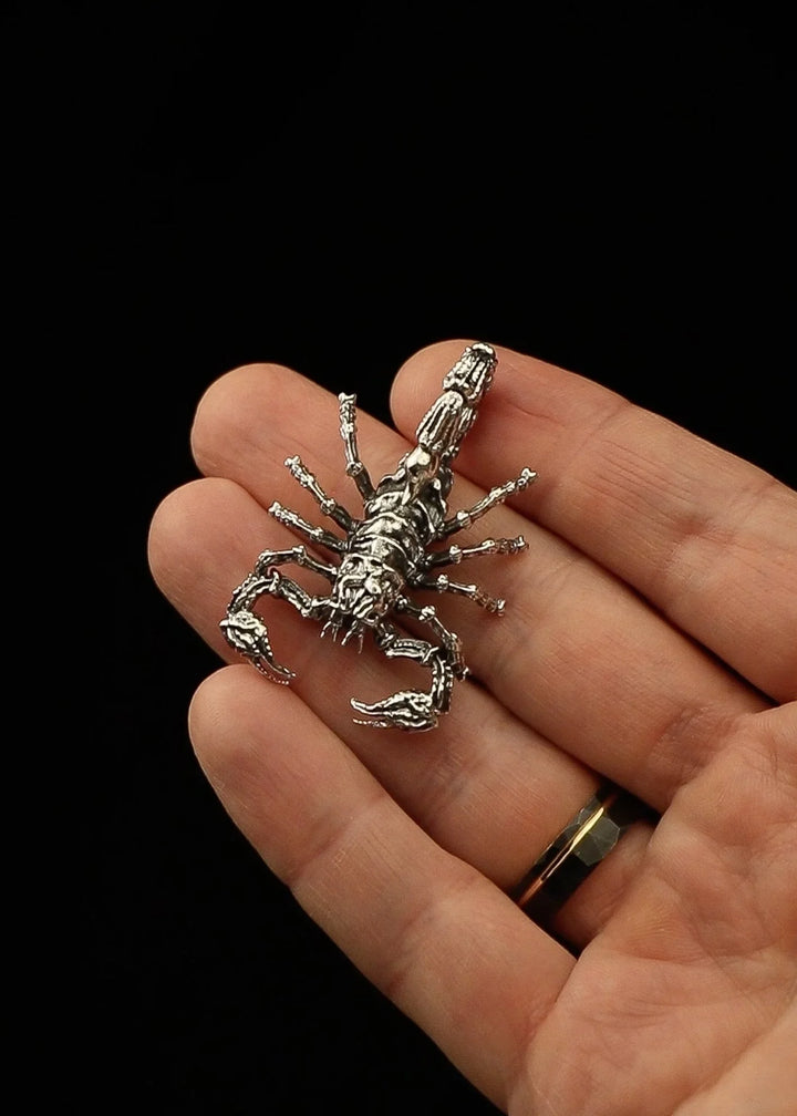 Scorpion Silver Pendant