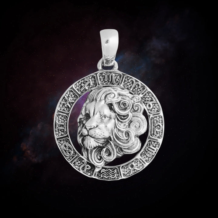 LEO Silver Pendant