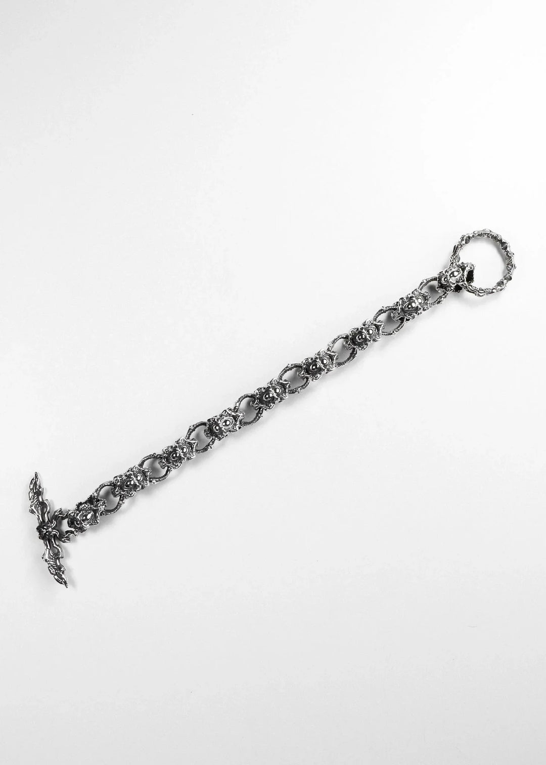 The Beast Heavy Silver Bracelet
