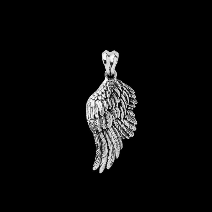 Silver Angel Wing Pendant M