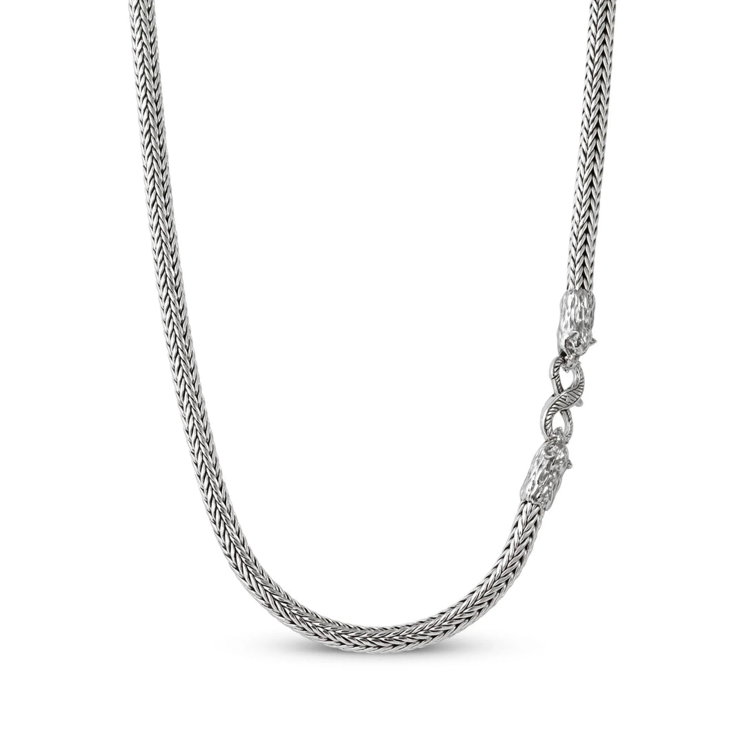 Boar Silver Necklace