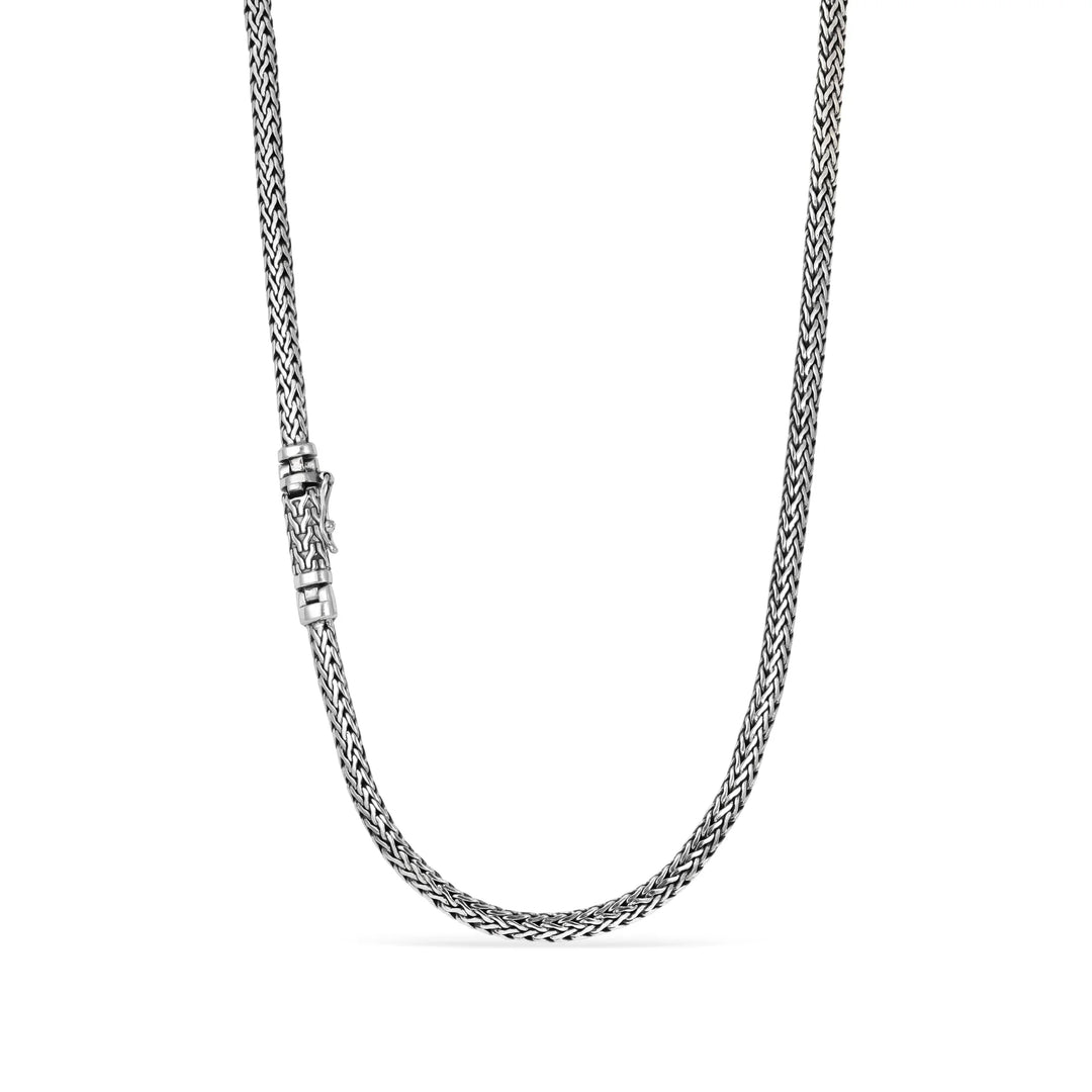 Foxtail Silver Necklace