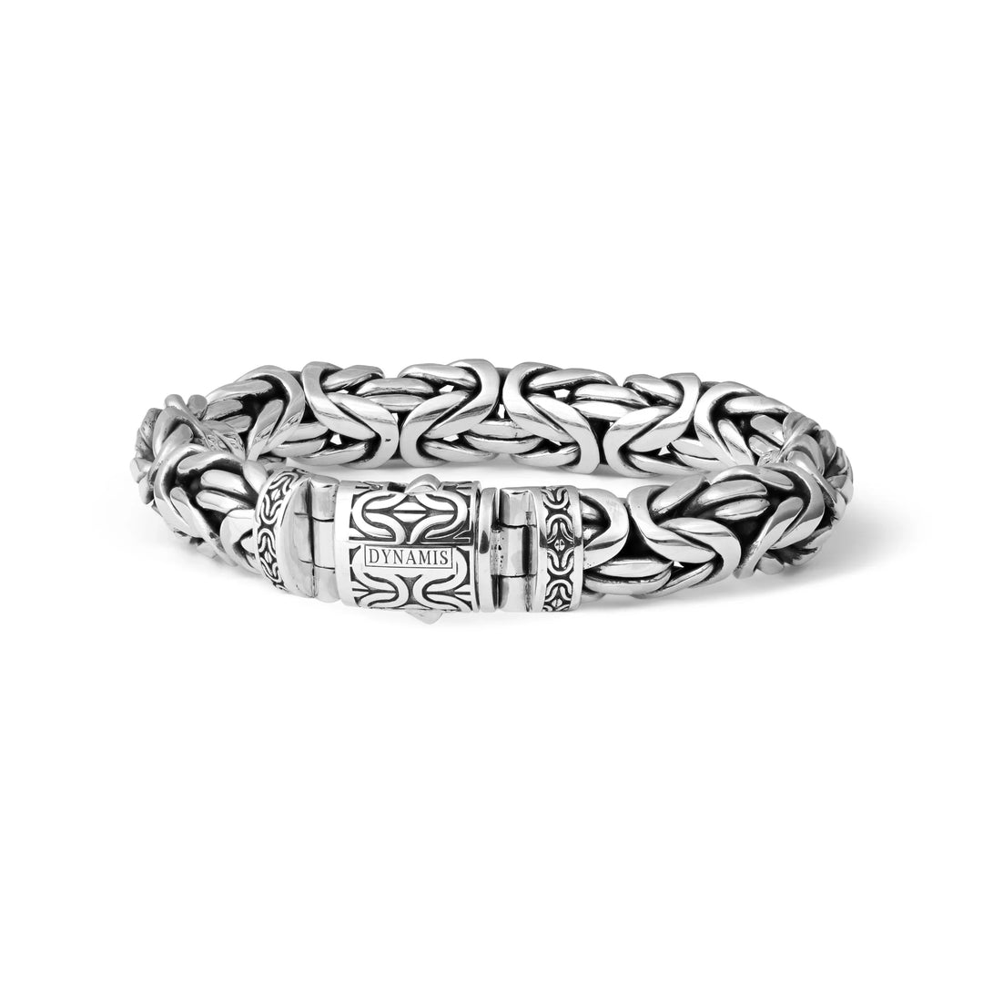 The Guardian - Heavy Byzantine Silver 2.0 Bracelet