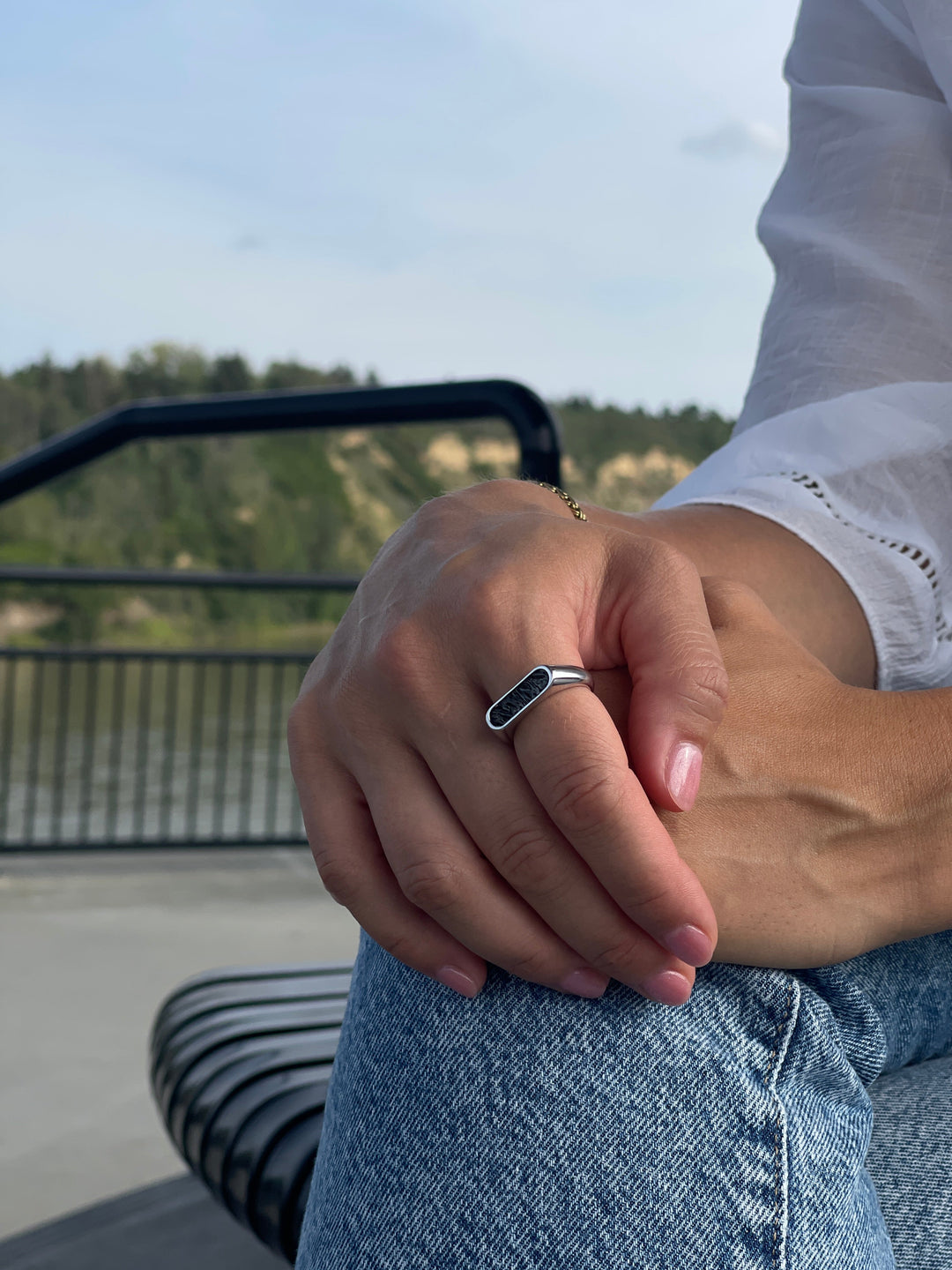 The Beaumont Silver Signet Ring
