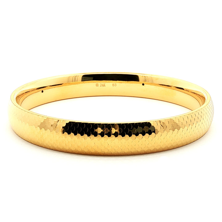 24k Gold Scaled Bracelet