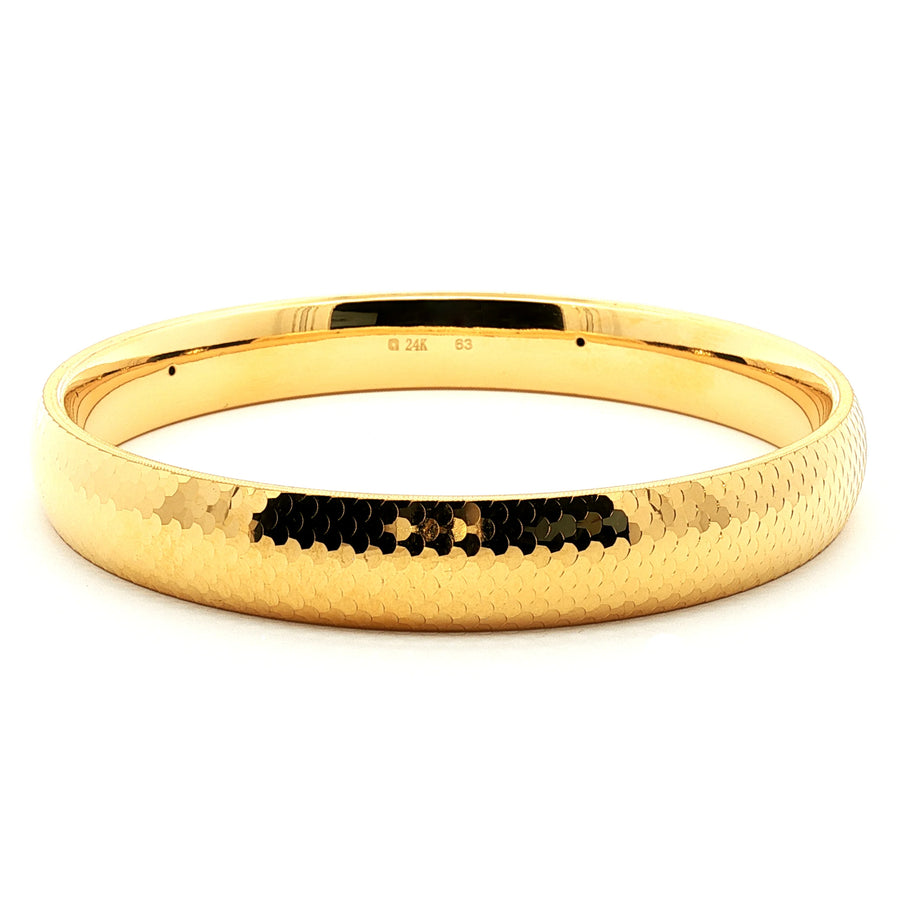 24k Gold Scaled Bracelet