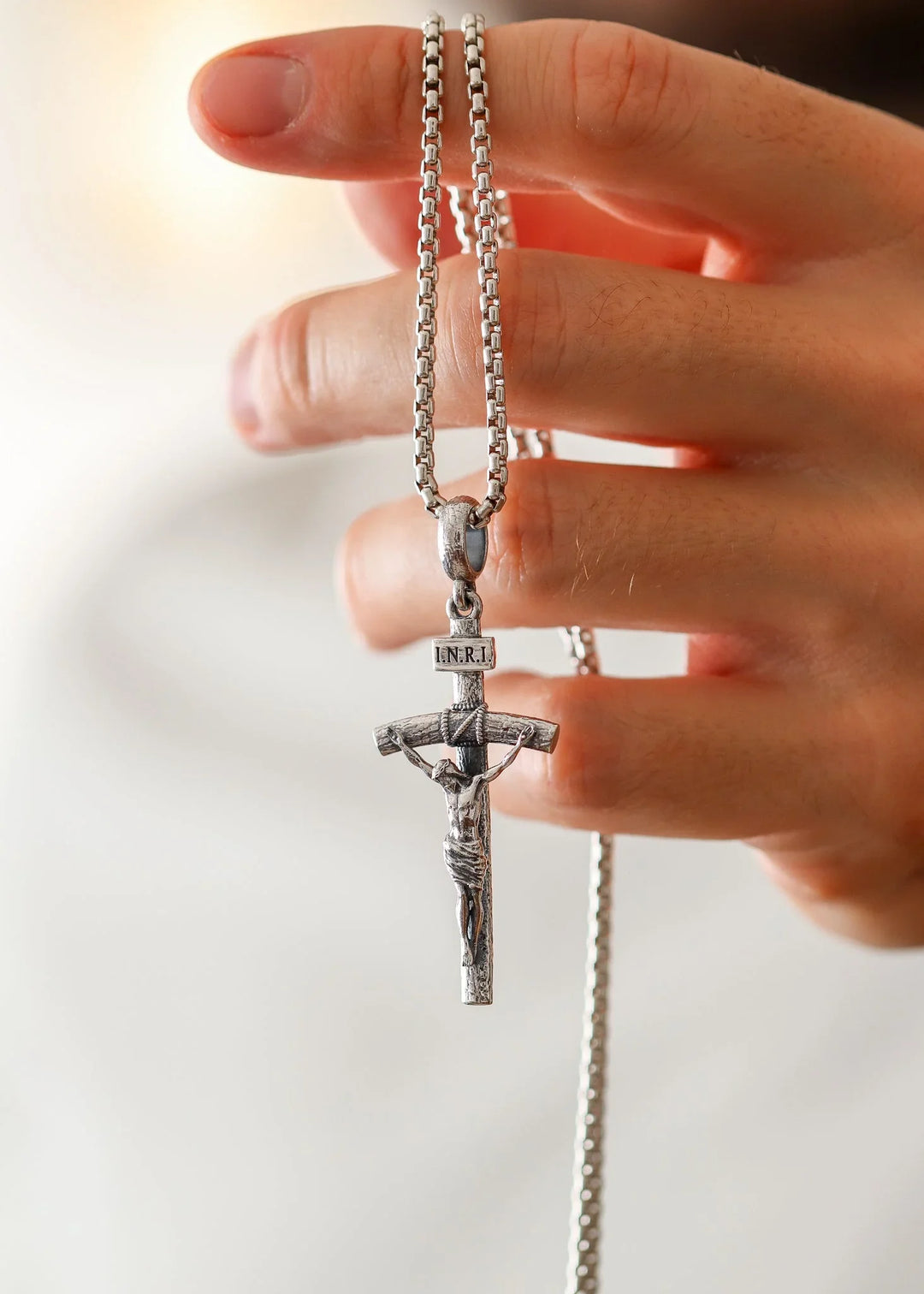 Catholic Silver Cross