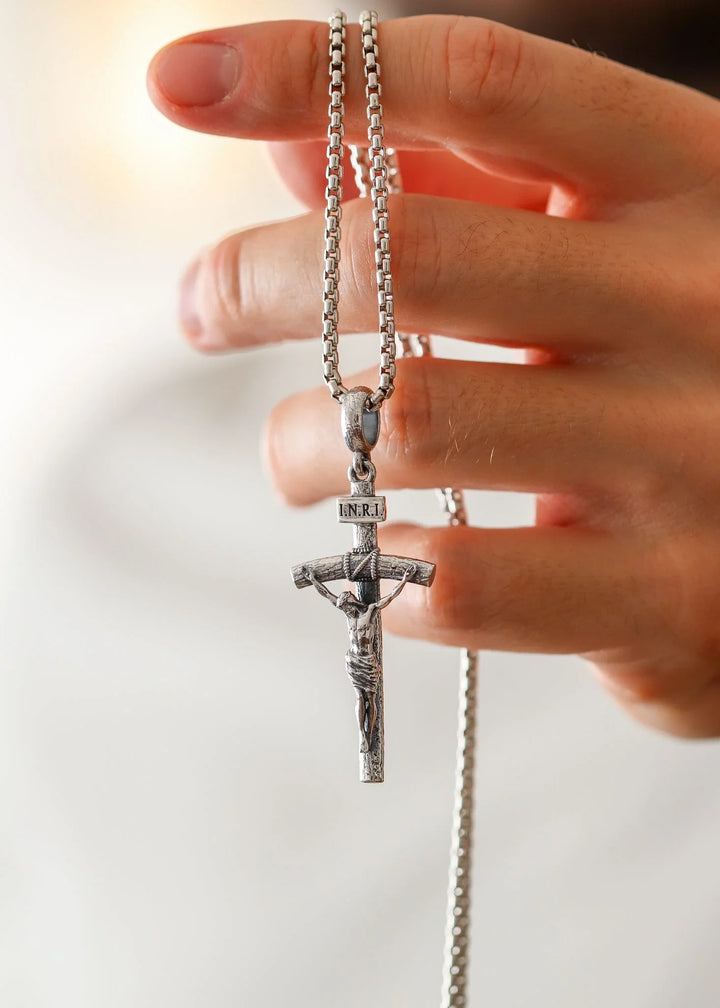 Catholic Silver Cross
