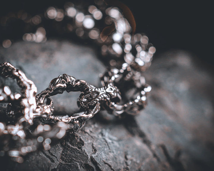 The Beast Heavy Silver Bracelet