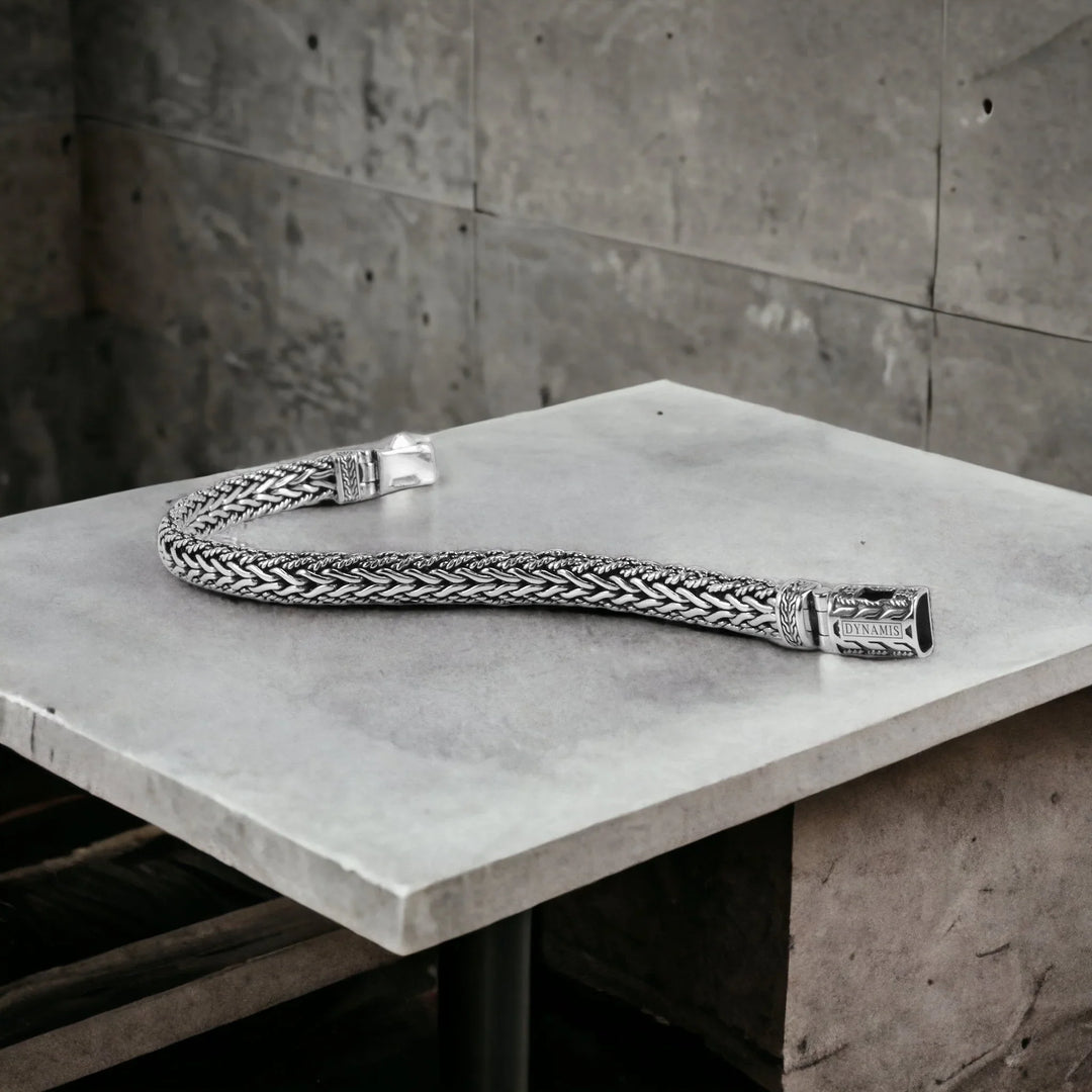 The Weave - Foxtail Silver 2.0 Bracelet