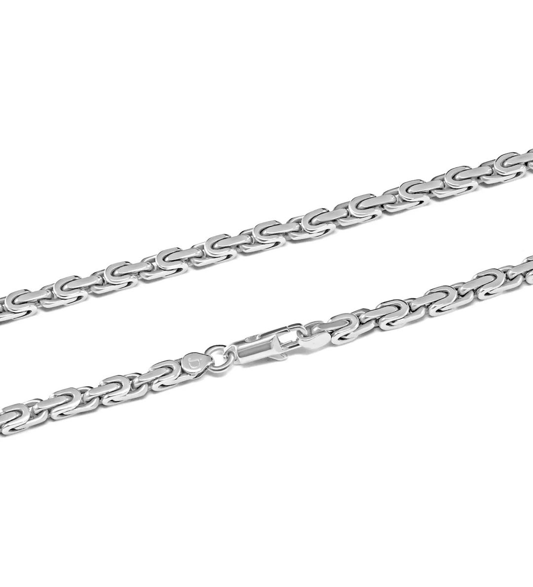 Double Anchor Silver Necklace (Limited edition)