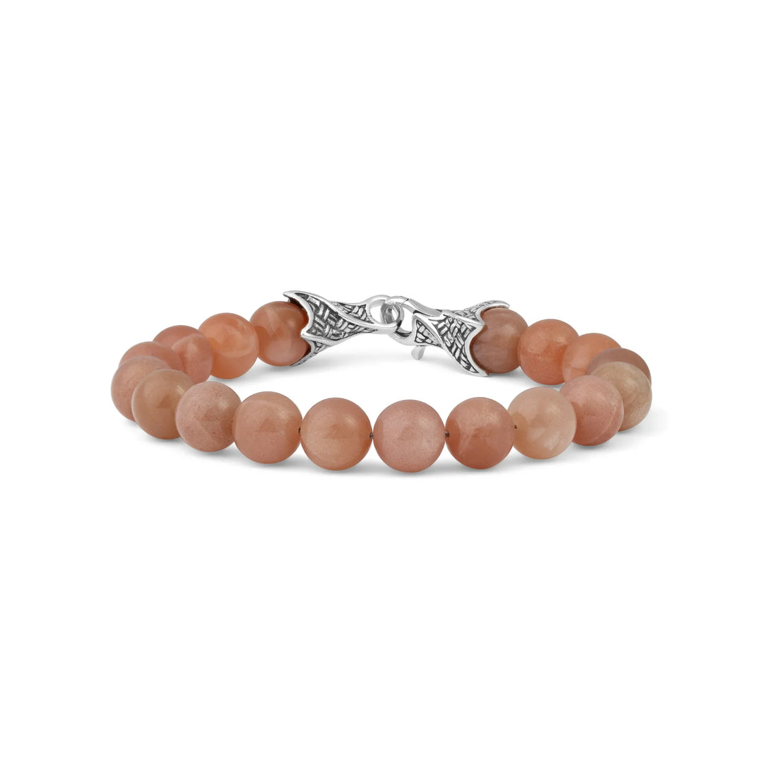 Peach Moonstone bracelet