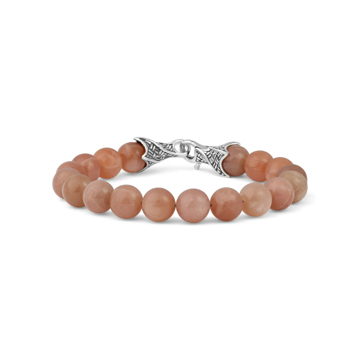 Peach Moonstone bracelet