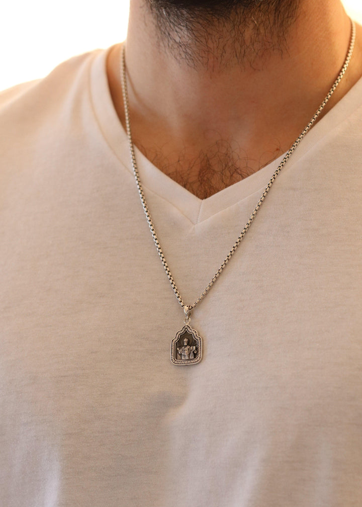 St. Nicholas Silver Pendant