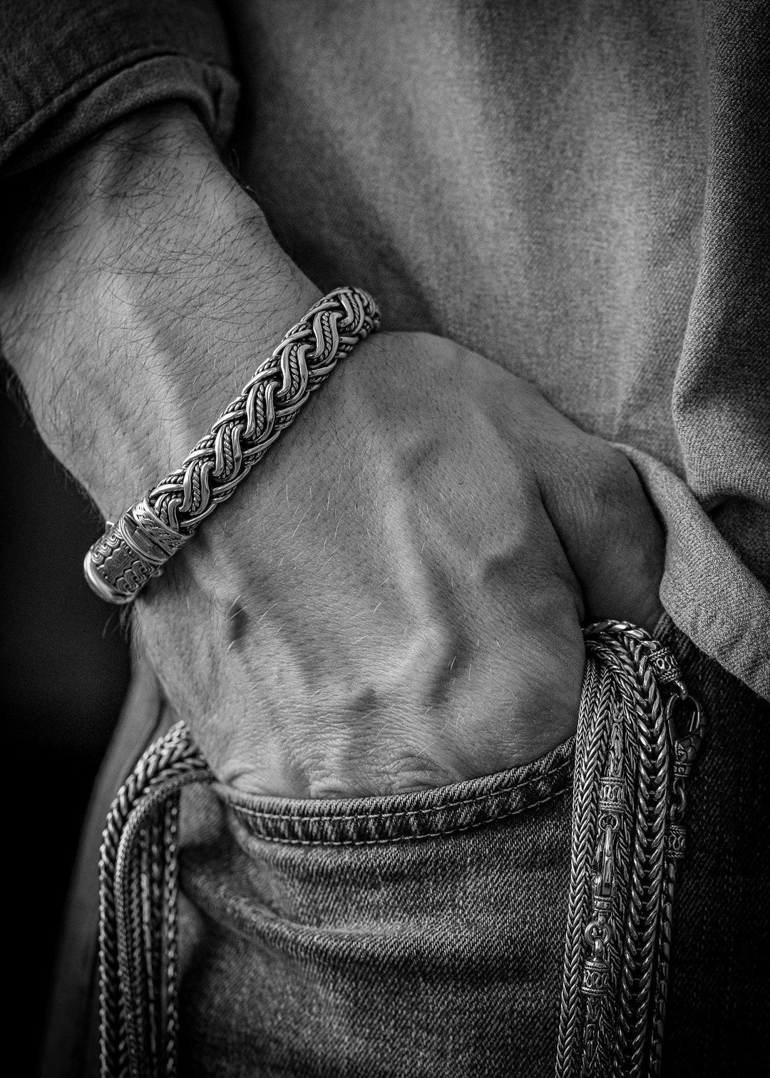 The Legend – Heavy Bali Silver 2.0 Bracelet