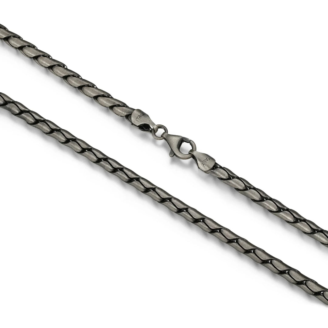 Italian Chain Sterling Silver Necklace