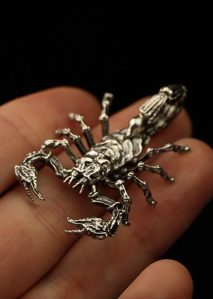 Scorpion Silver Pendant