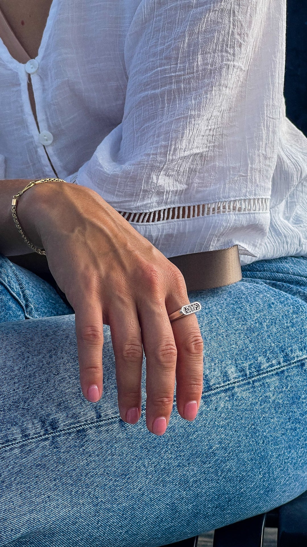 The Beaumont Silver Signet Ring