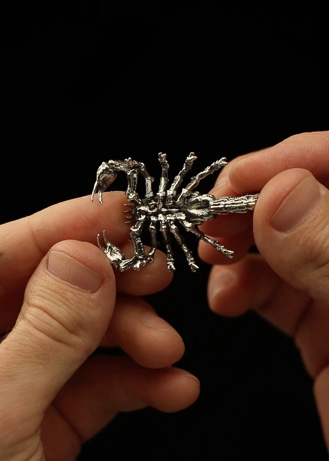 Scorpion Silver Pendant