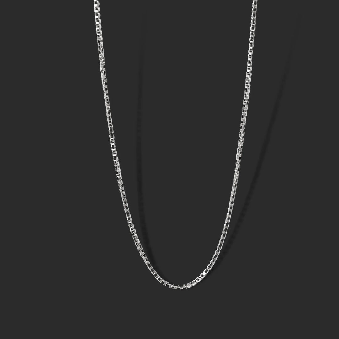 Box Silver Chain (2 mm)