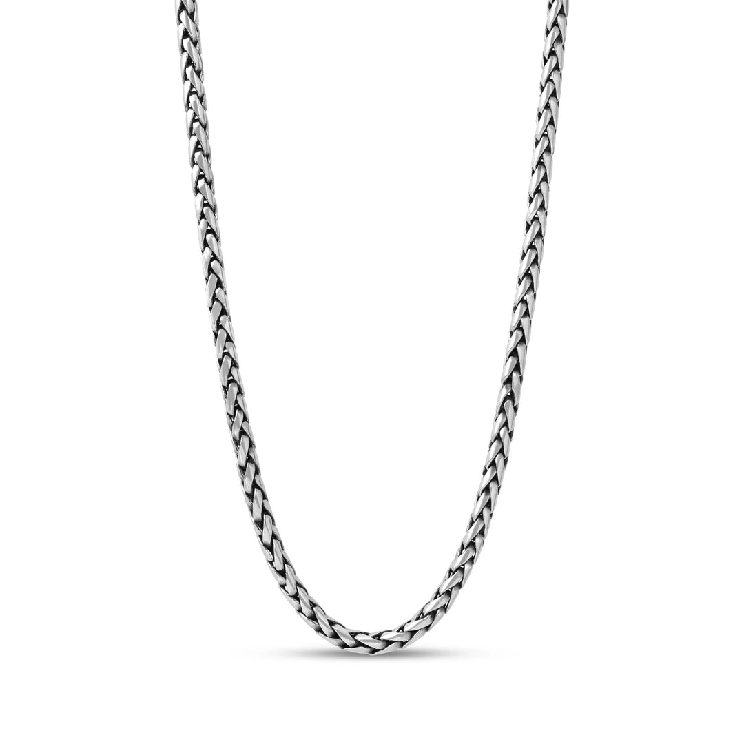 Bali silver necklace (4 mm)