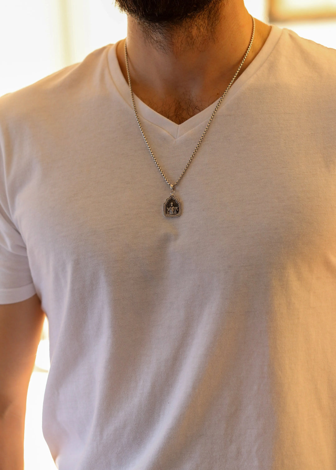 St. Nicholas Silver Pendant