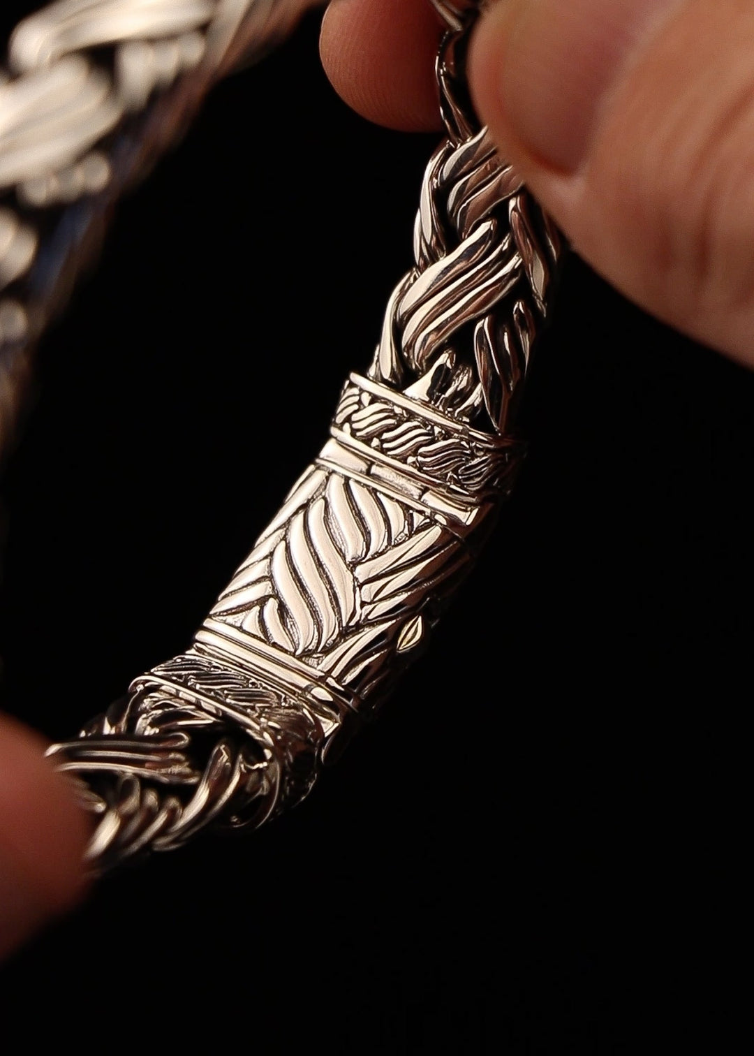 The Titan - Heavy Bali Silver 2.0 Bracelet