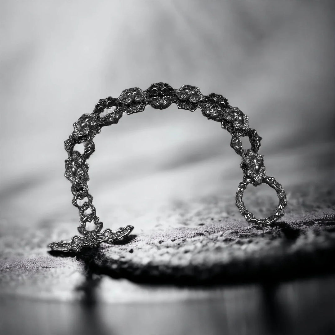 The Beast Heavy Silver Bracelet