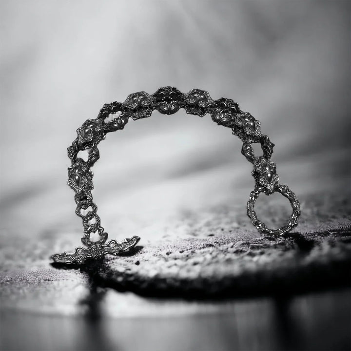 The Beast Heavy Silver Bracelet