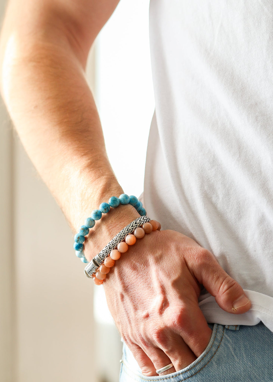 Apatite bracelet