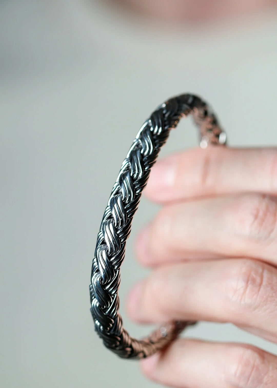 Bali Silver Bracelet (9 mm)