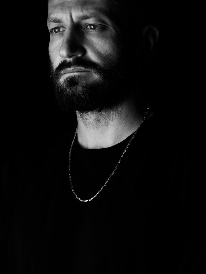 Byzantine silver necklace (2.5 mm)