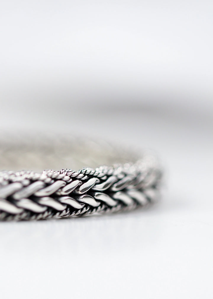 The Weave - Foxtail Silver 2.0 Bracelet