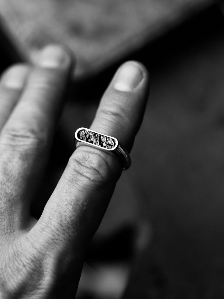 The Beaumont Silver Signet Ring