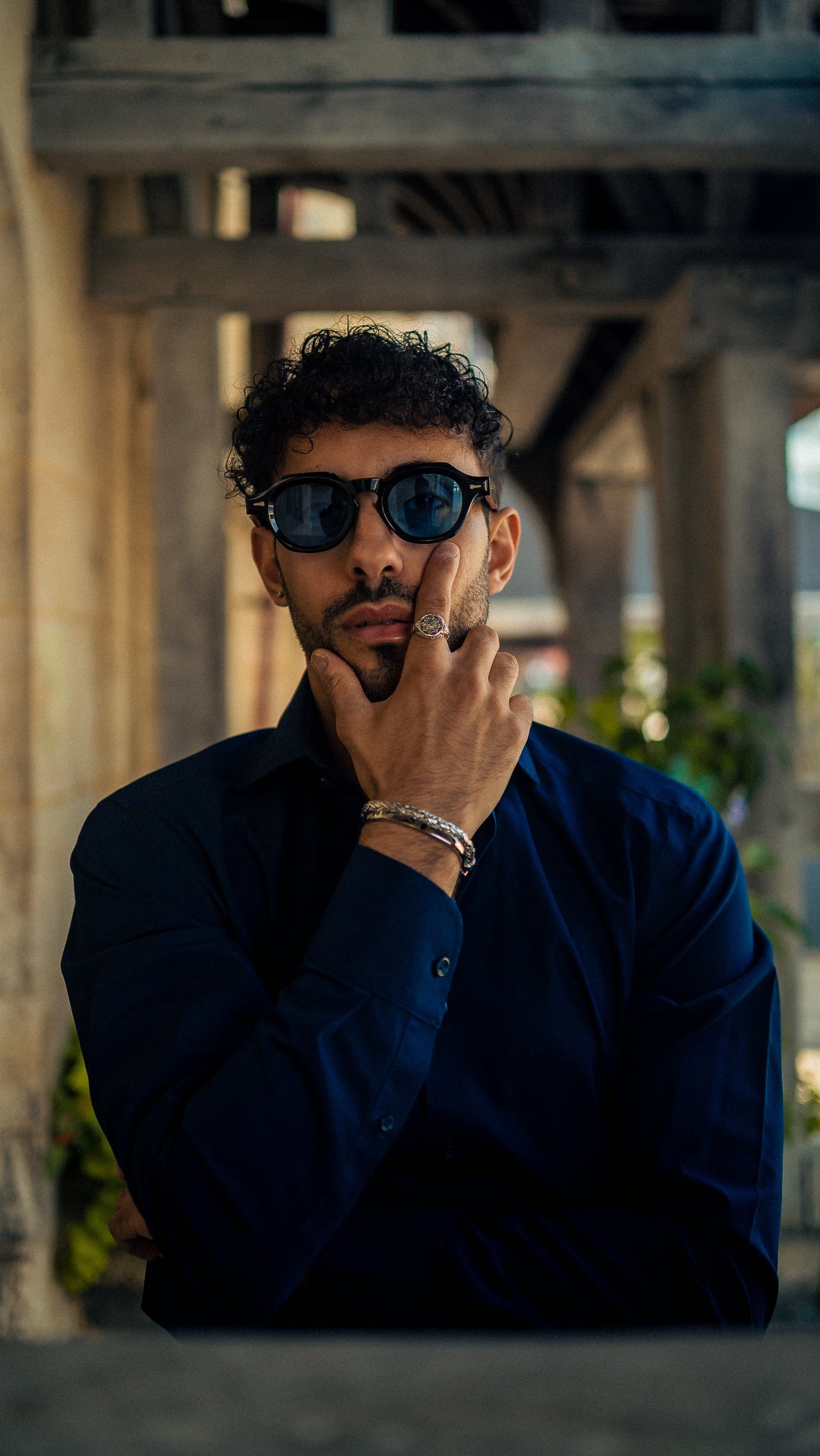 Bali silver bracelet (7 mm)