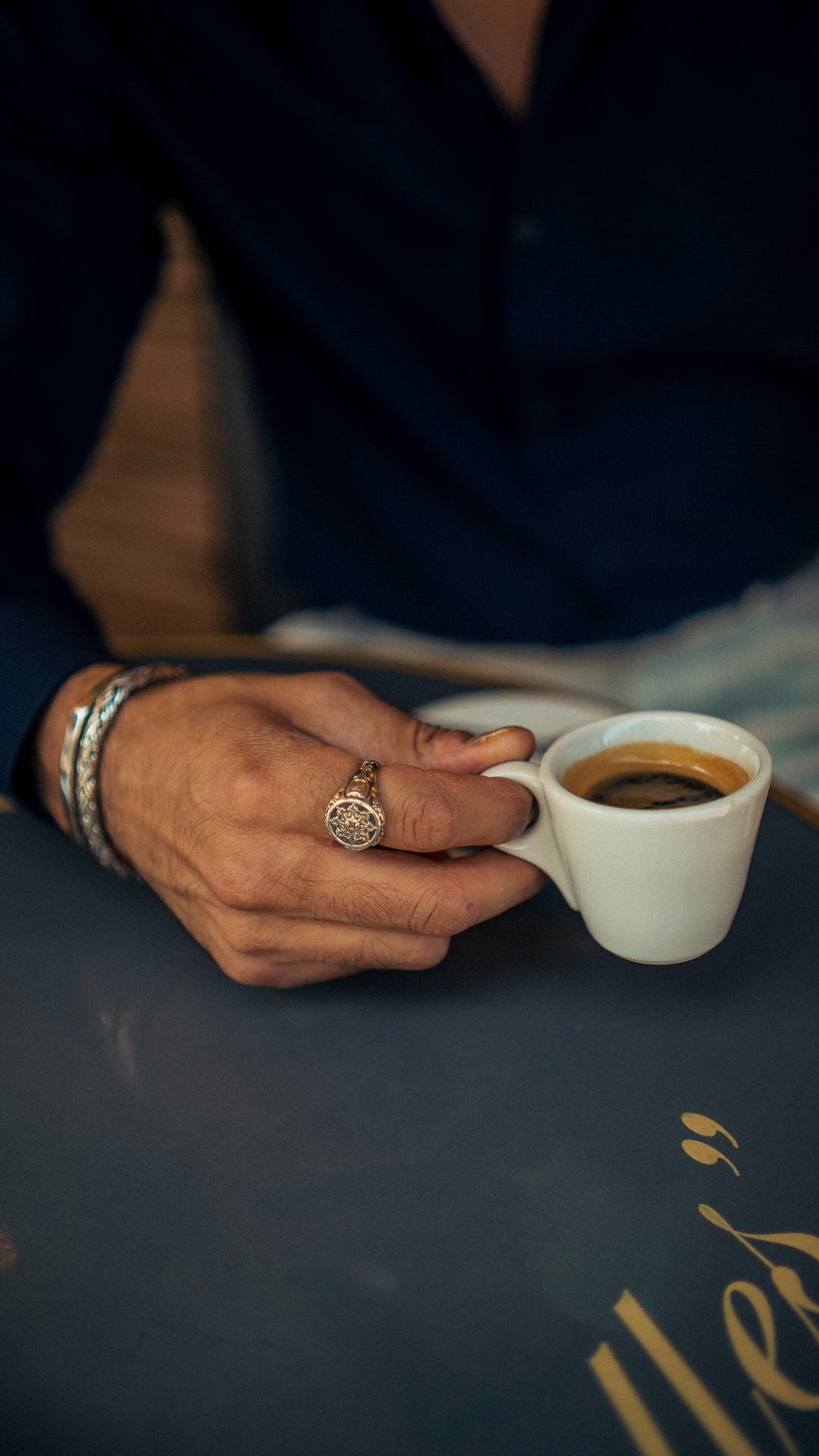 Bali silver bracelet (7 mm)