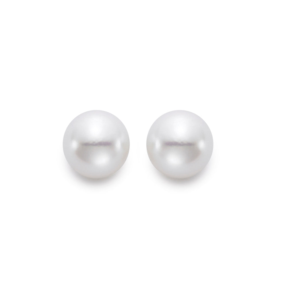 Two pearl earrings