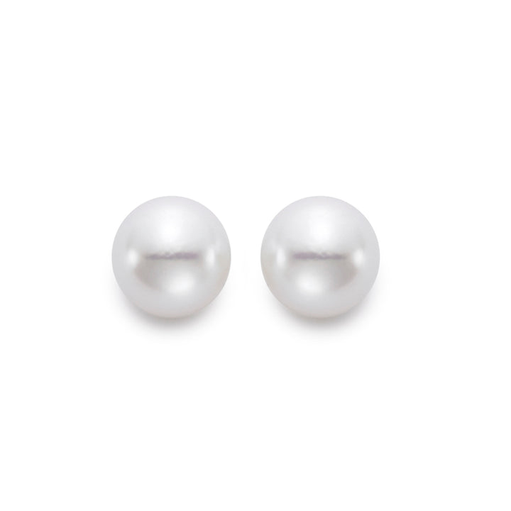 Two pearl earrings
