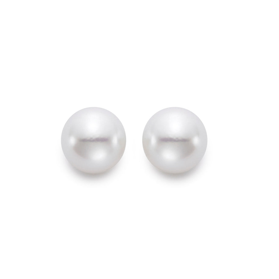 Two pearl earrings