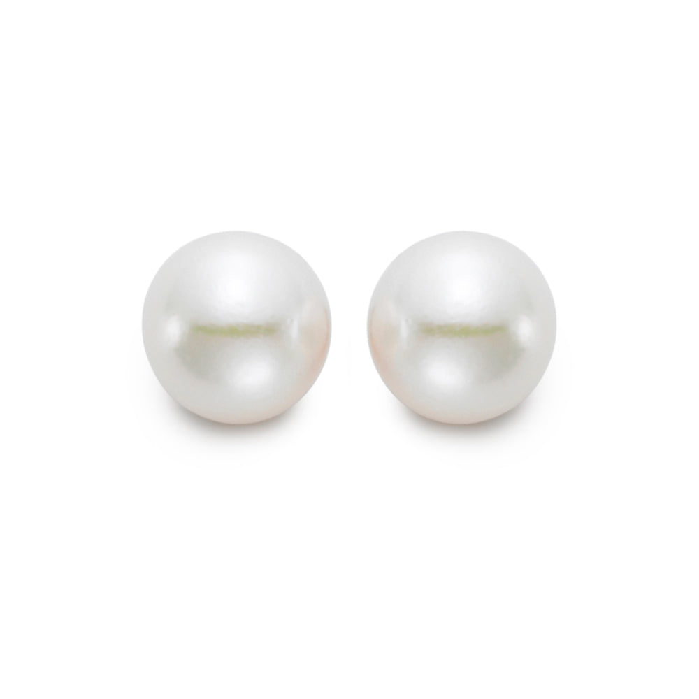 Two pearl earrings