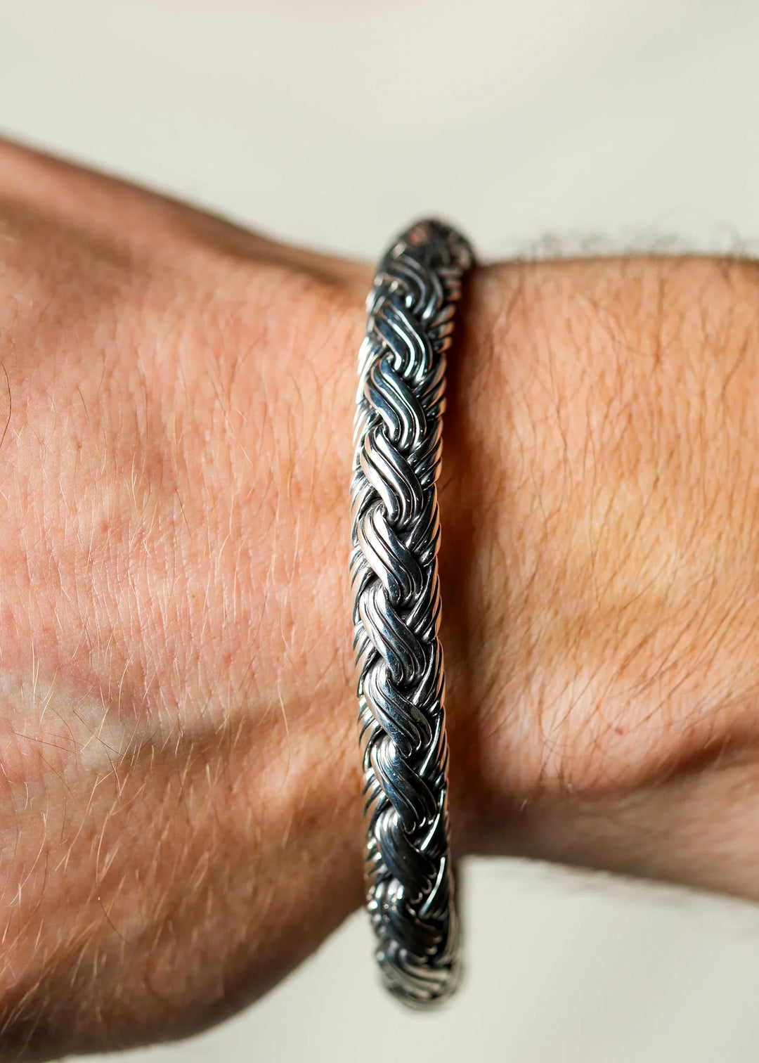 Bali Silver Bracelet (9 mm)