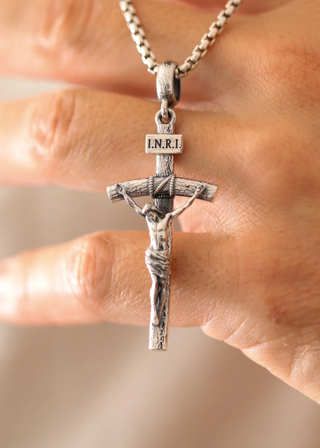 Catholic Silver Cross