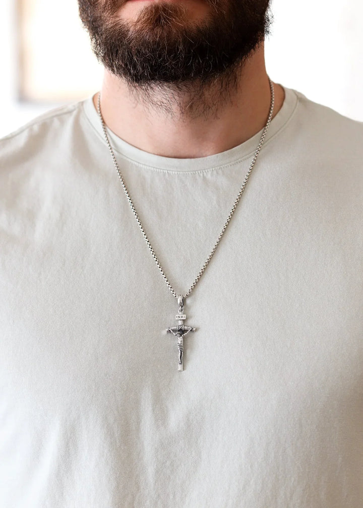 Catholic Silver Cross